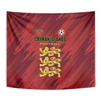Football Cayman Islands Tapestry The Turtles Come On - Wonder Print Shop
