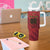 Custom Football Cayman Islands Tumbler With Handle The Turtles Come On - Wonder Print Shop
