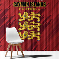 Football Cayman Islands Window Curtain The Turtles Come On - Wonder Print Shop