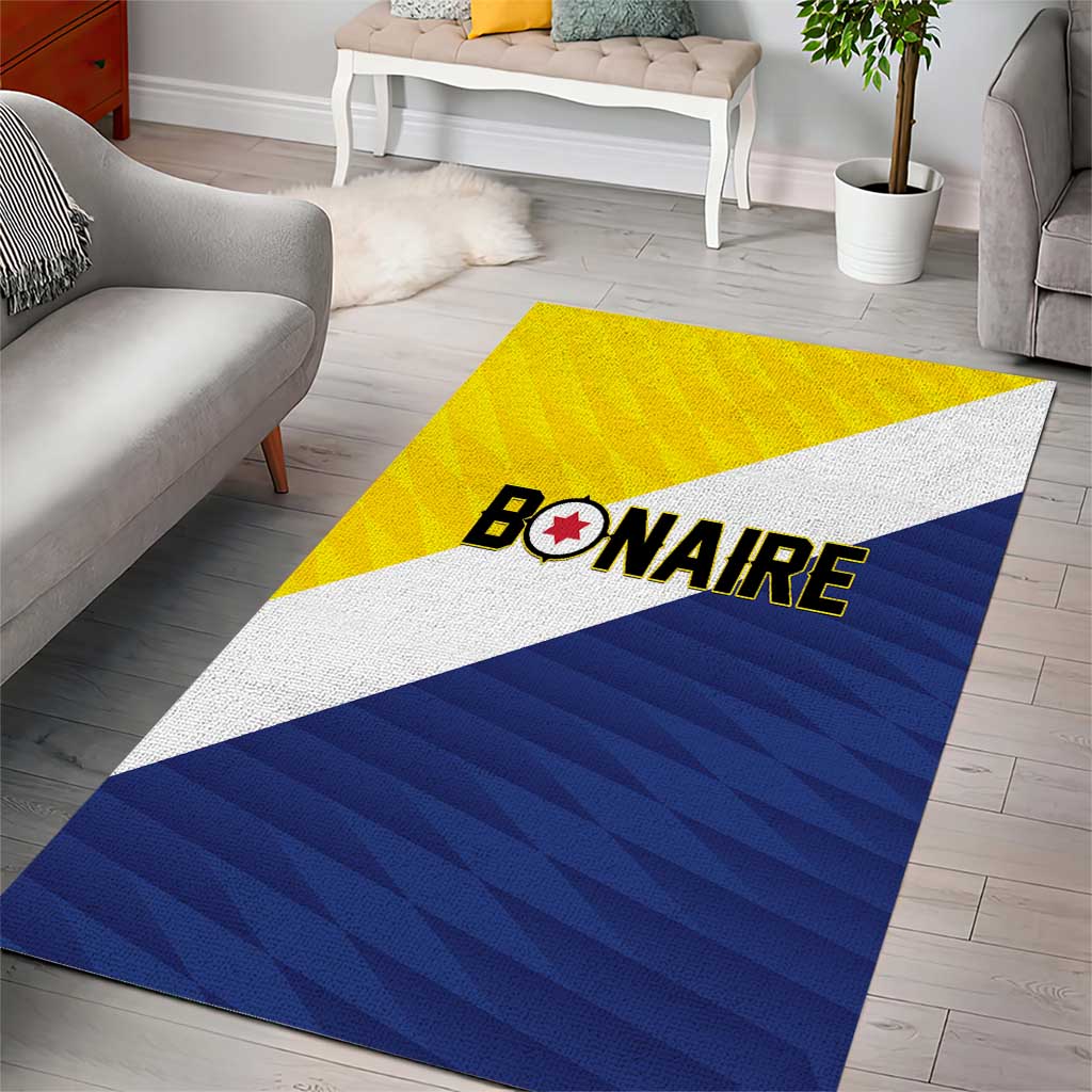Football Bonaire Area Rug Boneiru Caribbean Warriors - Wonder Print Shop