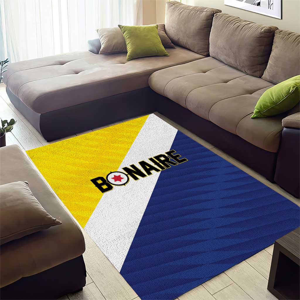 Football Bonaire Area Rug Boneiru Caribbean Warriors - Wonder Print Shop