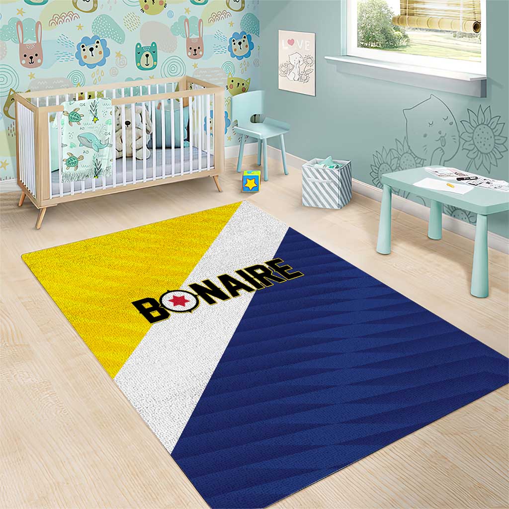 Football Bonaire Area Rug Boneiru Caribbean Warriors - Wonder Print Shop