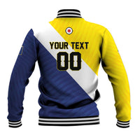 Custom Football Bonaire Baseball Jacket Boneiru Caribbean Warriors - Wonder Print Shop