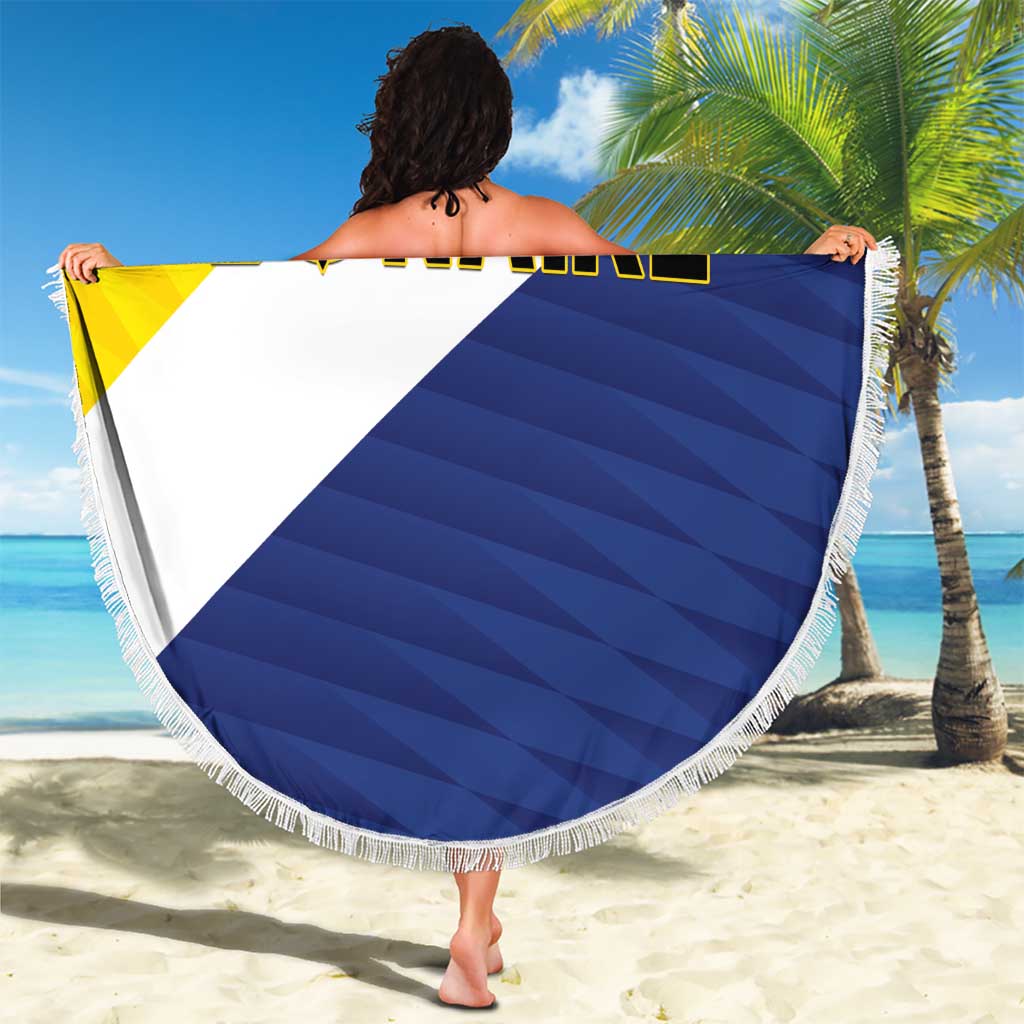 Football Bonaire Beach Blanket Boneiru Caribbean Warriors - Wonder Print Shop
