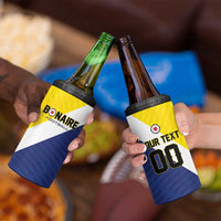 Custom Football Bonaire 4 in 1 Can Cooler Tumbler Boneiru Caribbean Warriors - Wonder Print Shop