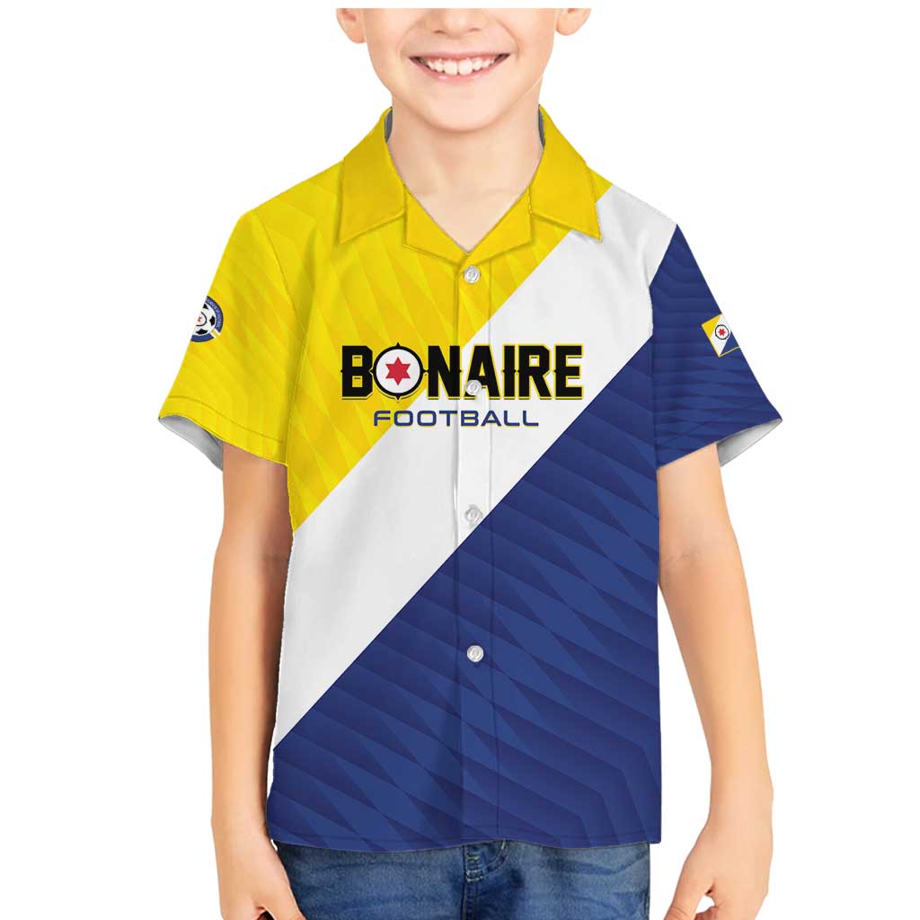 Custom Football Bonaire Family Matching Mermaid Dress and Hawaiian Shirt Boneiru Caribbean Warriors - Wonder Print Shop