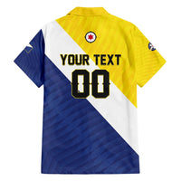 Custom Football Bonaire Family Matching Puletasi and Hawaiian Shirt Boneiru Caribbean Warriors - Wonder Print Shop