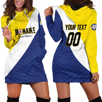 Custom Football Bonaire Hoodie Dress Boneiru Caribbean Warriors - Wonder Print Shop