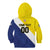 Custom Football Bonaire Kid Hoodie Boneiru Caribbean Warriors - Wonder Print Shop