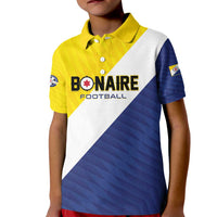Custom Football Bonaire Kid Polo Shirt Boneiru Caribbean Warriors - Wonder Print Shop