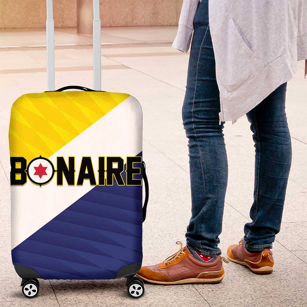 Football Bonaire Luggage Cover Boneiru Caribbean Warriors - Wonder Print Shop