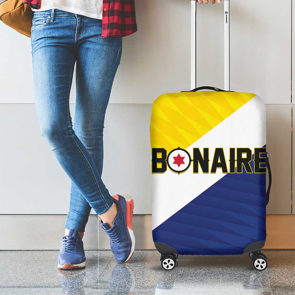 Football Bonaire Luggage Cover Boneiru Caribbean Warriors - Wonder Print Shop