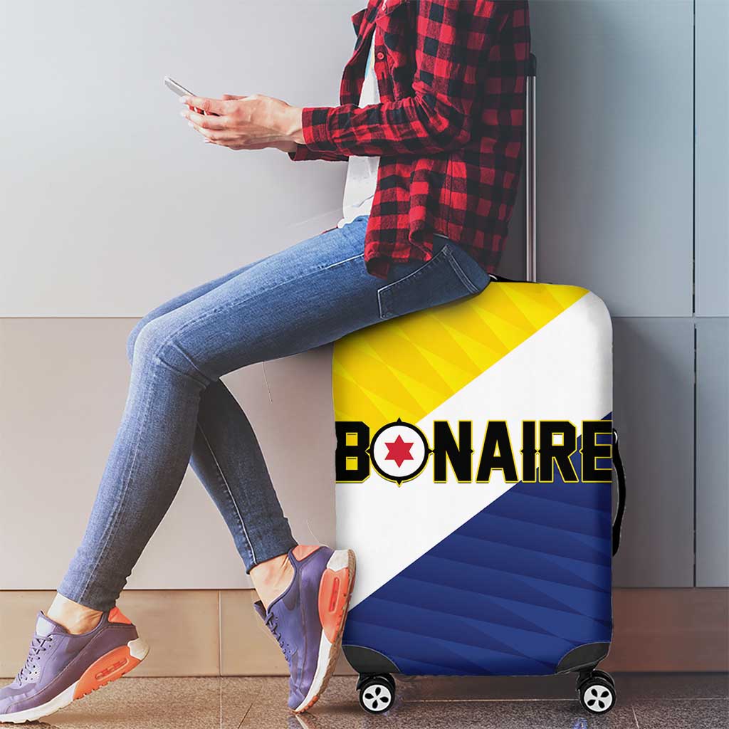 Football Bonaire Luggage Cover Boneiru Caribbean Warriors - Wonder Print Shop