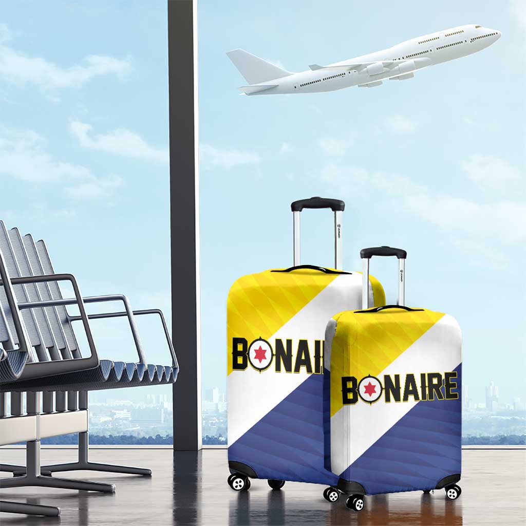 Football Bonaire Luggage Cover Boneiru Caribbean Warriors - Wonder Print Shop