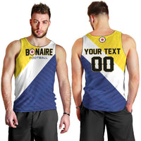 Custom Football Bonaire Men Tank Top Boneiru Caribbean Warriors - Wonder Print Shop