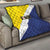 Football Bonaire Quilt Boneiru Caribbean Warriors - Wonder Print Shop