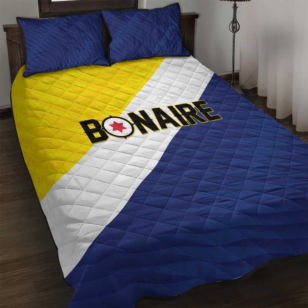 Football Bonaire Quilt Bed Set Boneiru Caribbean Warriors - Wonder Print Shop