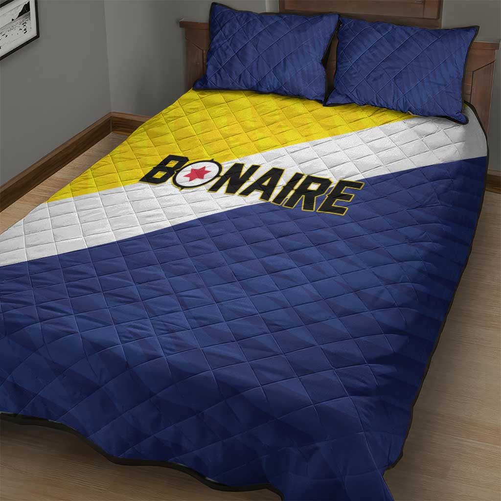 Football Bonaire Quilt Bed Set Boneiru Caribbean Warriors - Wonder Print Shop