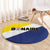 Football Bonaire Round Carpet Boneiru Caribbean Warriors - Wonder Print Shop