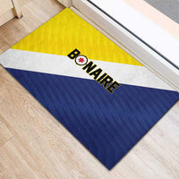 Football Bonaire Rubber Doormat Boneiru Caribbean Warriors - Wonder Print Shop