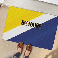 Football Bonaire Rubber Doormat Boneiru Caribbean Warriors - Wonder Print Shop