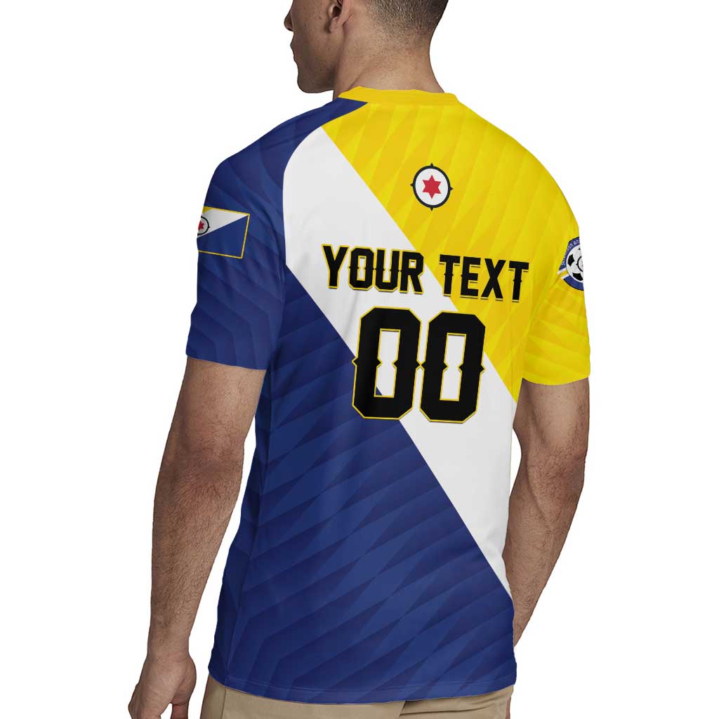 Custom Football Bonaire Rugby Jersey Boneiru Caribbean Warriors - Wonder Print Shop