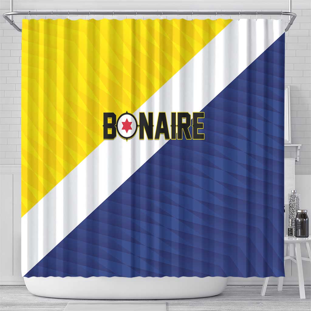 Football Bonaire Shower Curtain Boneiru Caribbean Warriors - Wonder Print Shop