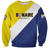 Custom Football Bonaire Sweatshirt Boneiru Caribbean Warriors - Wonder Print Shop