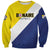 Custom Football Bonaire Sweatshirt Boneiru Caribbean Warriors - Wonder Print Shop