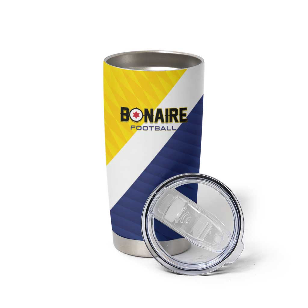 Custom Football Bonaire Tumbler Cup Boneiru Caribbean Warriors - Wonder Print Shop