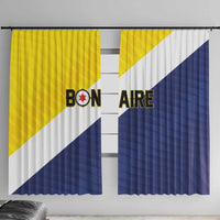 Football Bonaire Window Curtain Boneiru Caribbean Warriors - Wonder Print Shop