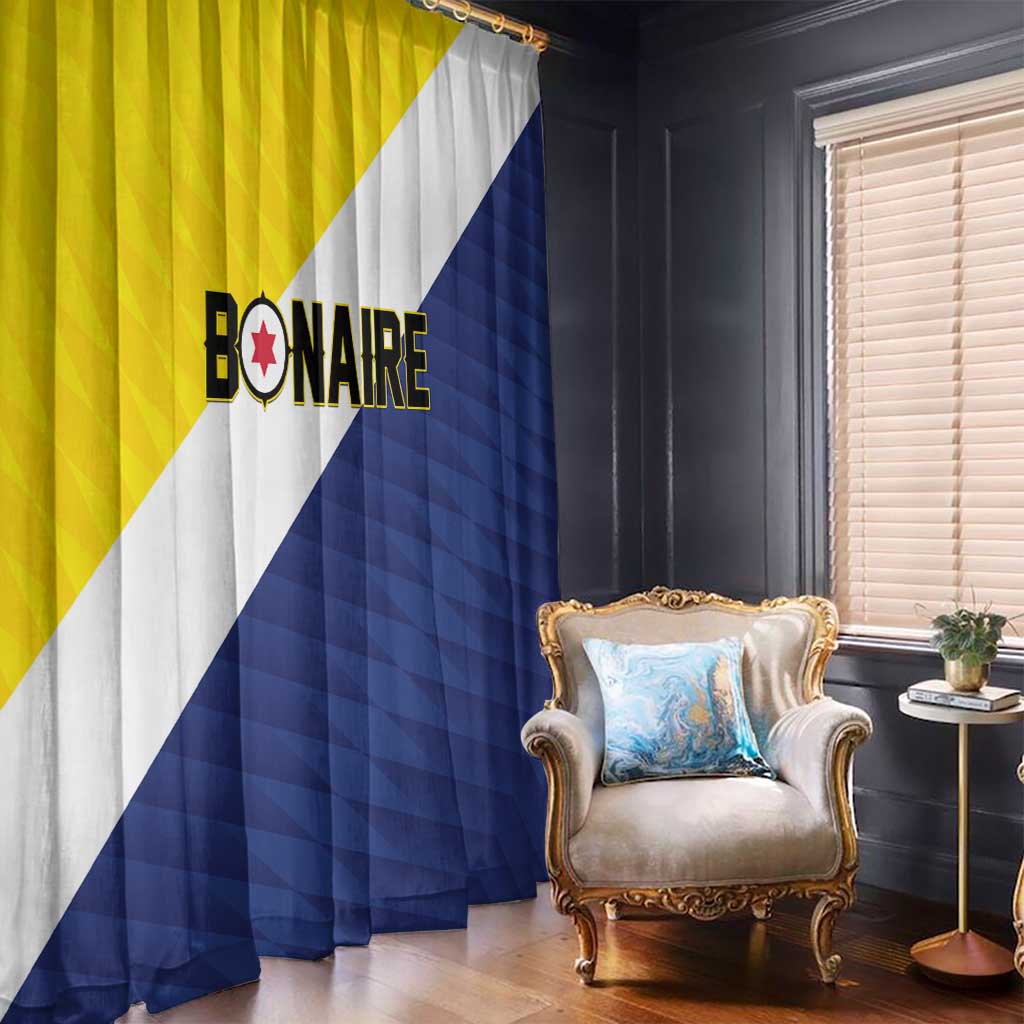 Football Bonaire Window Curtain Boneiru Caribbean Warriors - Wonder Print Shop
