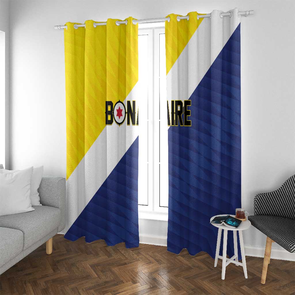 Football Bonaire Window Curtain Boneiru Caribbean Warriors - Wonder Print Shop