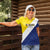 Custom Football Bonaire Women Polo Shirt Boneiru Caribbean Warriors - Wonder Print Shop