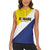 Custom Football Bonaire Women Sleeveless Polo Shirt Boneiru Caribbean Warriors - Wonder Print Shop