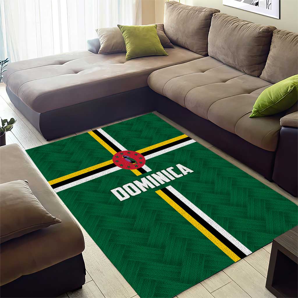Football Dominica Area Rug Los Pericos Go Champions - Wonder Print Shop