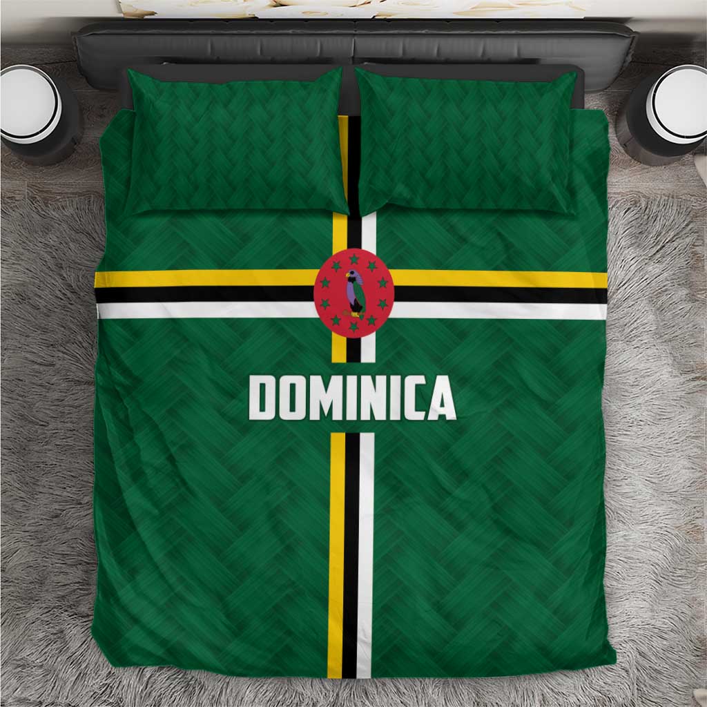 Football Dominica Bedding Set Los Pericos Go Champions - Wonder Print Shop
