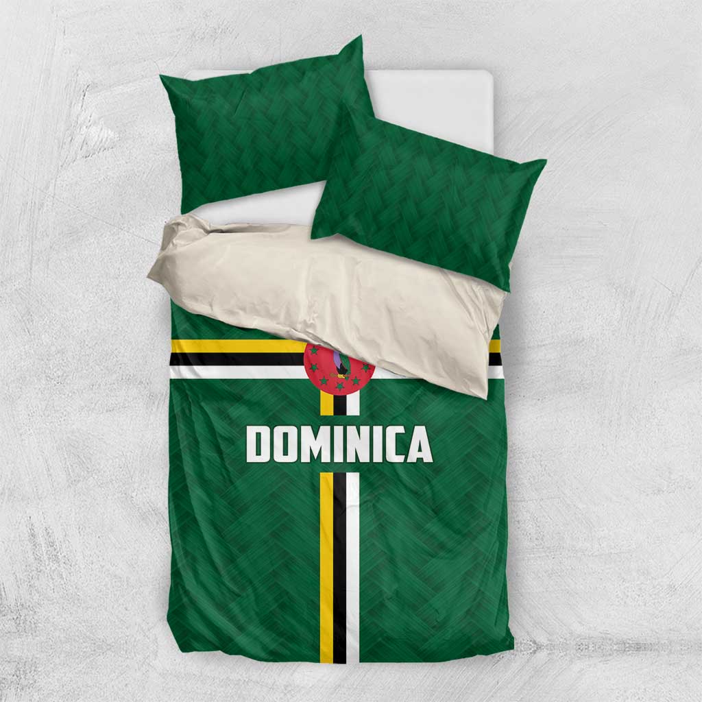 Football Dominica Bedding Set Los Pericos Go Champions - Wonder Print Shop