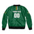 Custom Football Dominica Bomber Jacket Los Pericos Go Champions - Wonder Print Shop