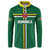 Custom Football Dominica Button Sweatshirt Los Pericos Go Champions - Wonder Print Shop
