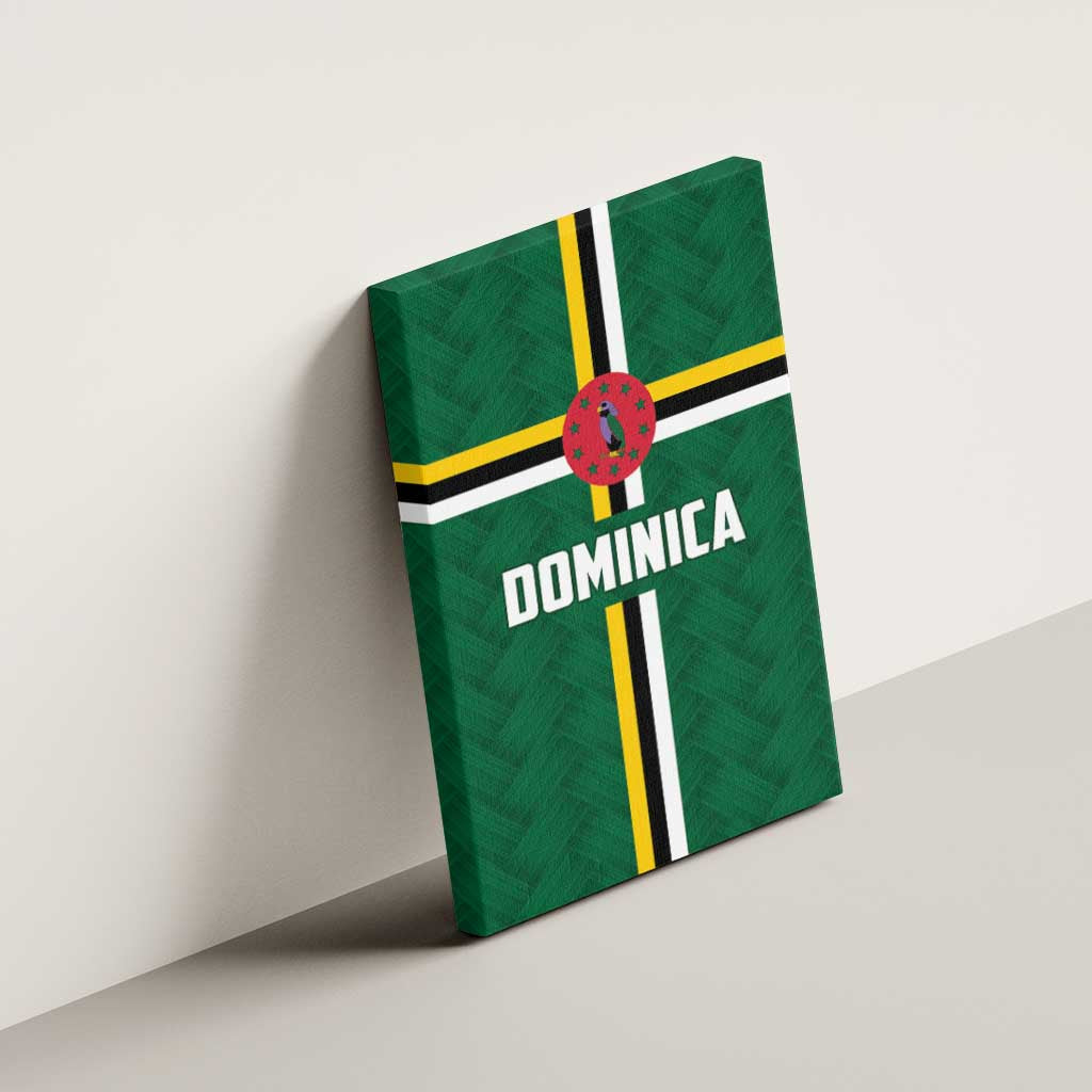 Football Dominica Canvas Wall Art Los Pericos Go Champions - Wonder Print Shop