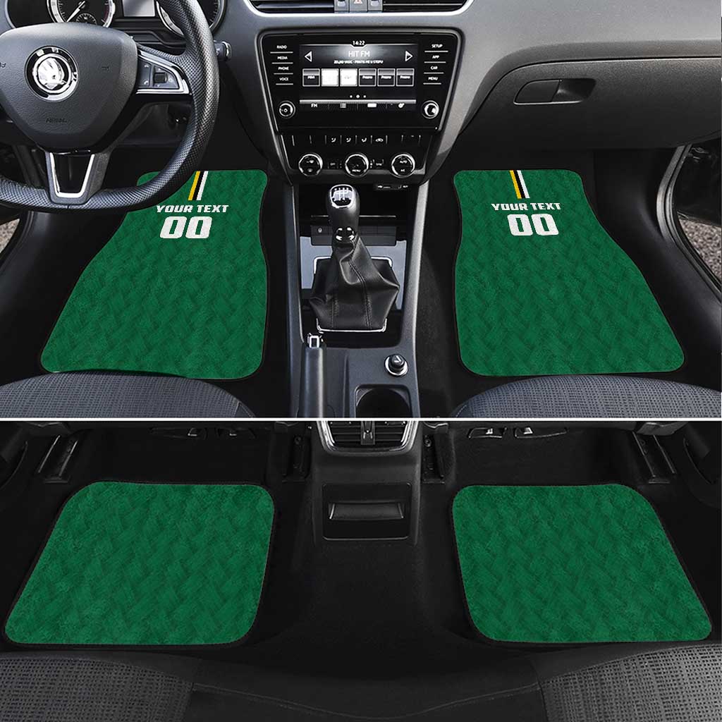 Football Dominica Car Mats Los Pericos Go Champions - Wonder Print Shop