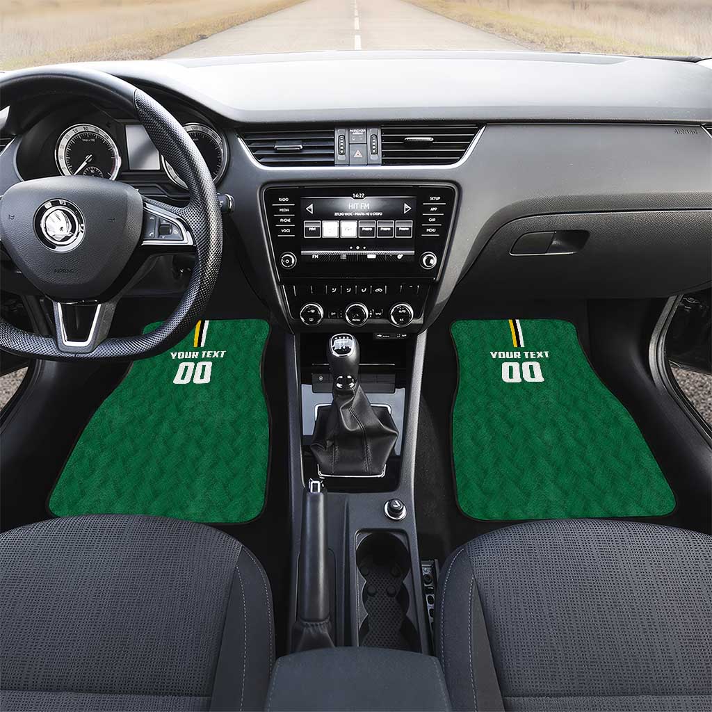 Football Dominica Car Mats Los Pericos Go Champions - Wonder Print Shop