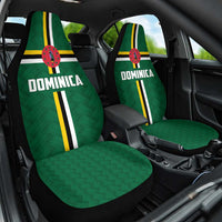 Football Dominica Car Seat Cover Los Pericos Go Champions - Wonder Print Shop