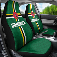 Football Dominica Car Seat Cover Los Pericos Go Champions - Wonder Print Shop