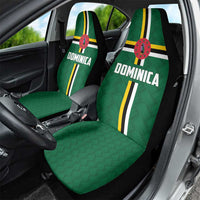 Football Dominica Car Seat Cover Los Pericos Go Champions - Wonder Print Shop