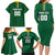 Custom Football Dominica Family Matching Long Sleeve Bodycon Dress and Hawaiian Shirt Los Pericos Go Champions - Wonder Print Shop
