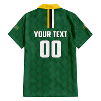 Custom Football Dominica Family Matching Off The Shoulder Long Sleeve Dress and Hawaiian Shirt Los Pericos Go Champions - Wonder Print Shop