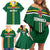 Custom Football Dominica Family Matching Off Shoulder Short Dress and Hawaiian Shirt Los Pericos Go Champions - Wonder Print Shop
