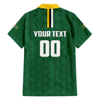 Custom Football Dominica Family Matching Summer Maxi Dress and Hawaiian Shirt Los Pericos Go Champions - Wonder Print Shop